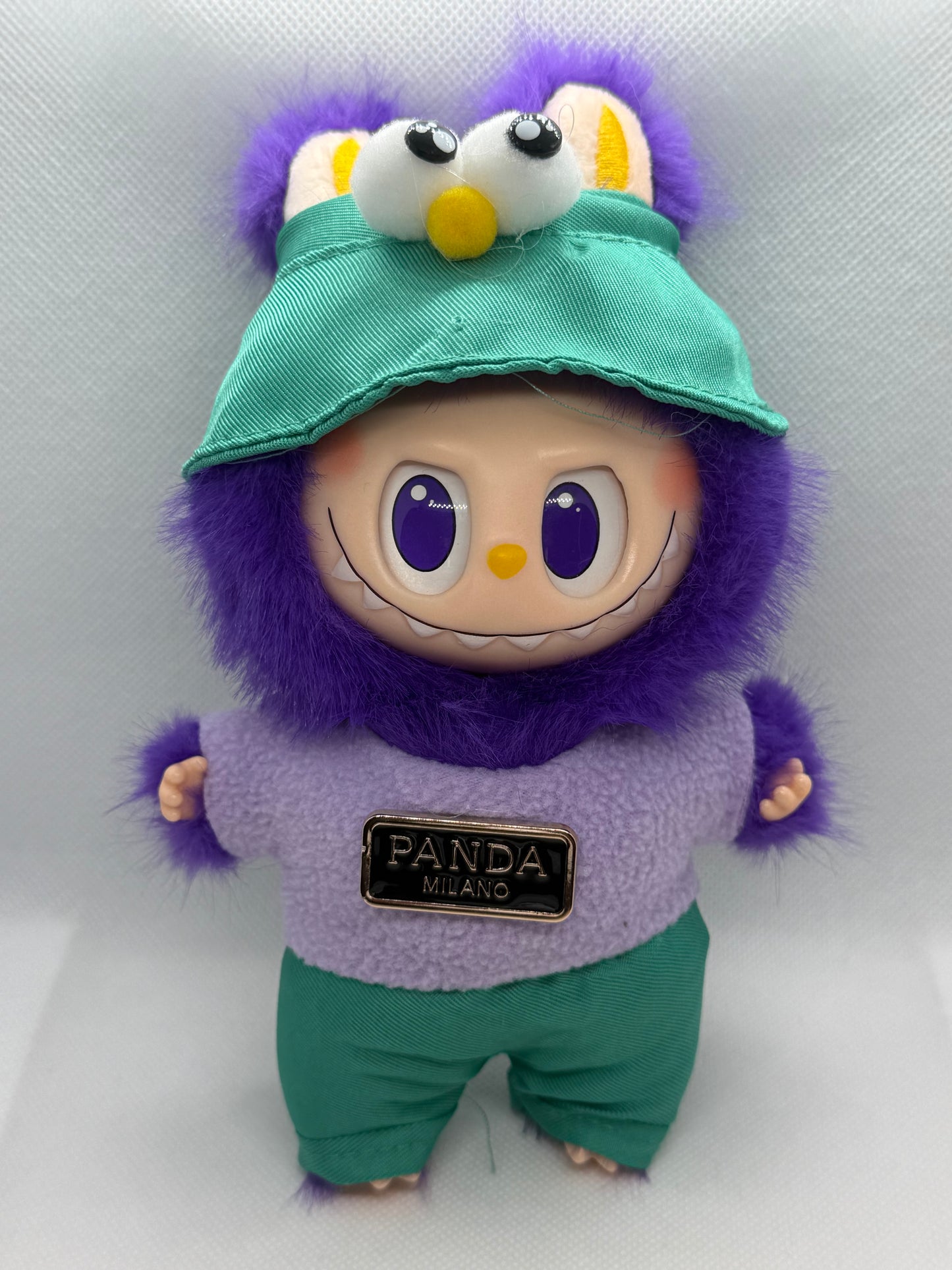 Labubu purple Prada