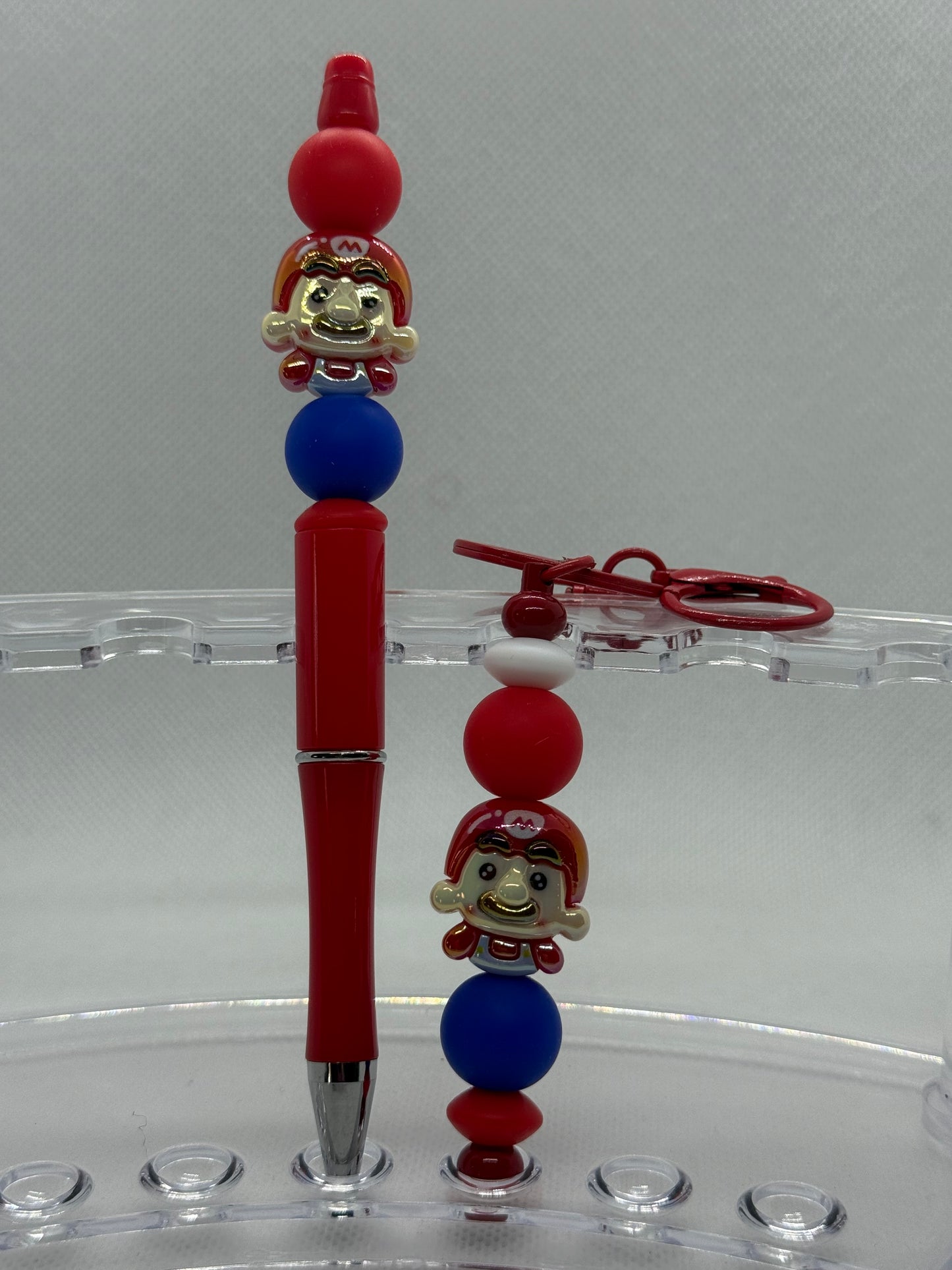 Pen and keychain set