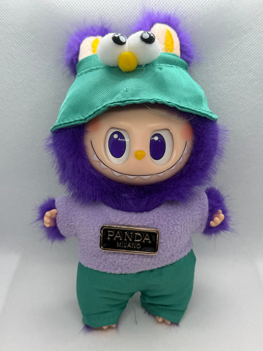 Labubu purple Prada