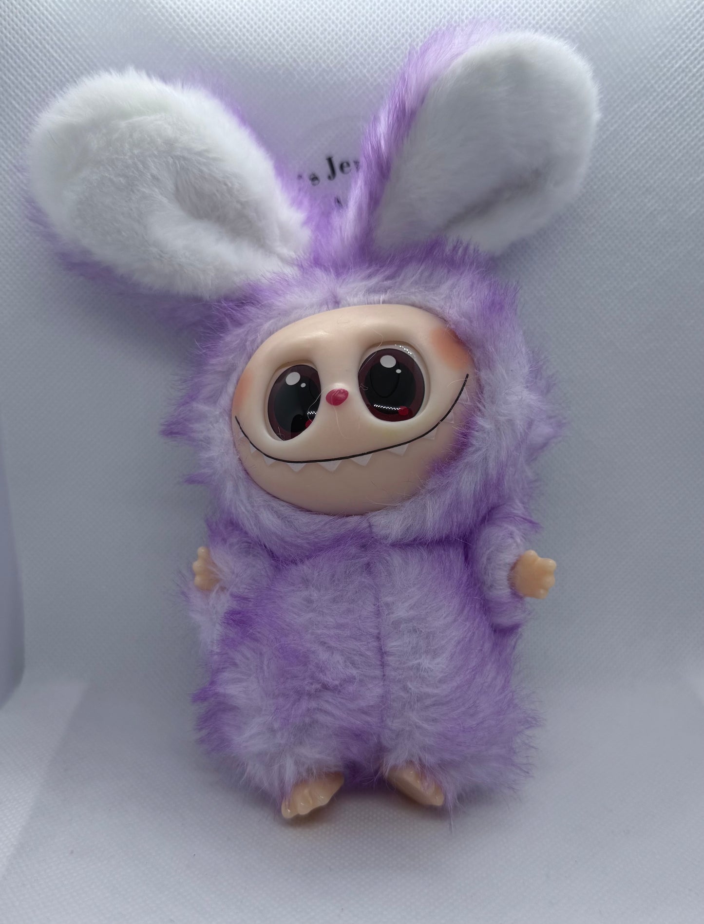 Labubu purple long ears