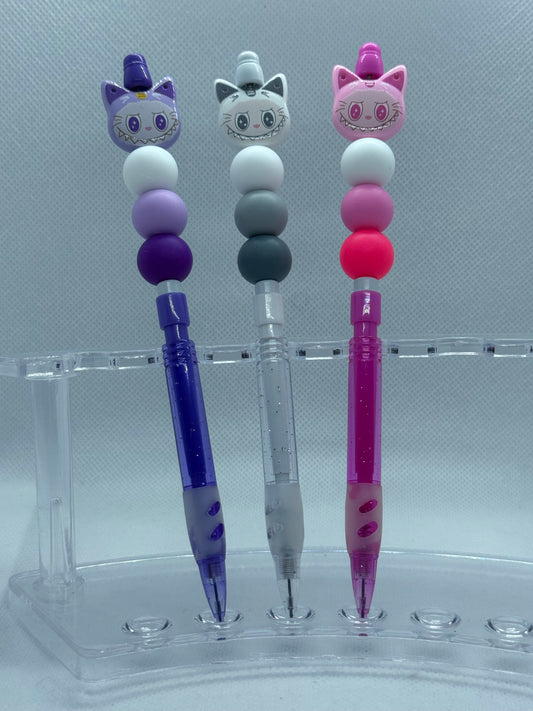 Labubu head pencil