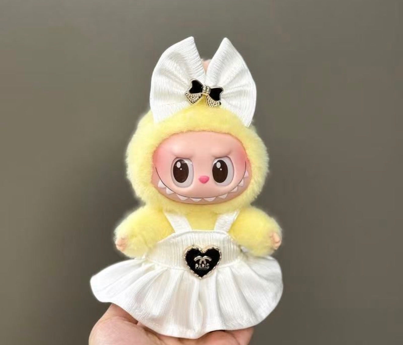 Labubu CC white dress