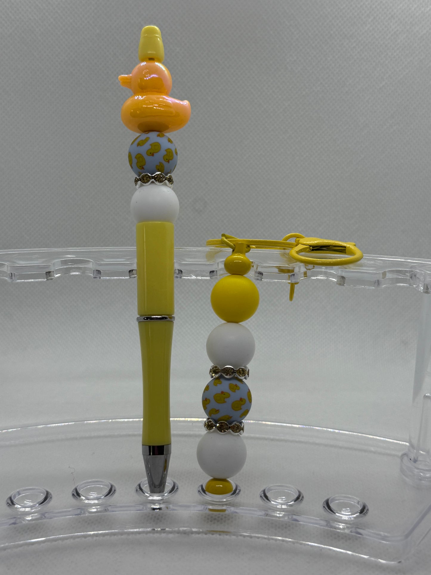 Pen and keychain set
