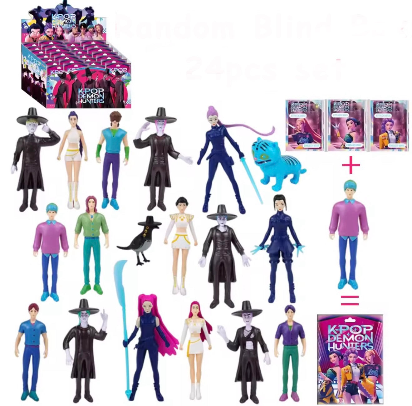 K-pop figurines blind bag