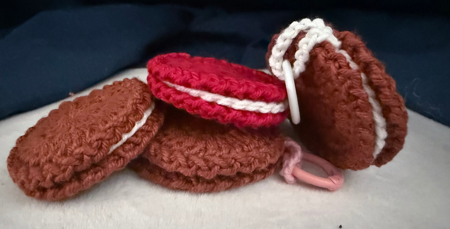 Oreo cookie crochet