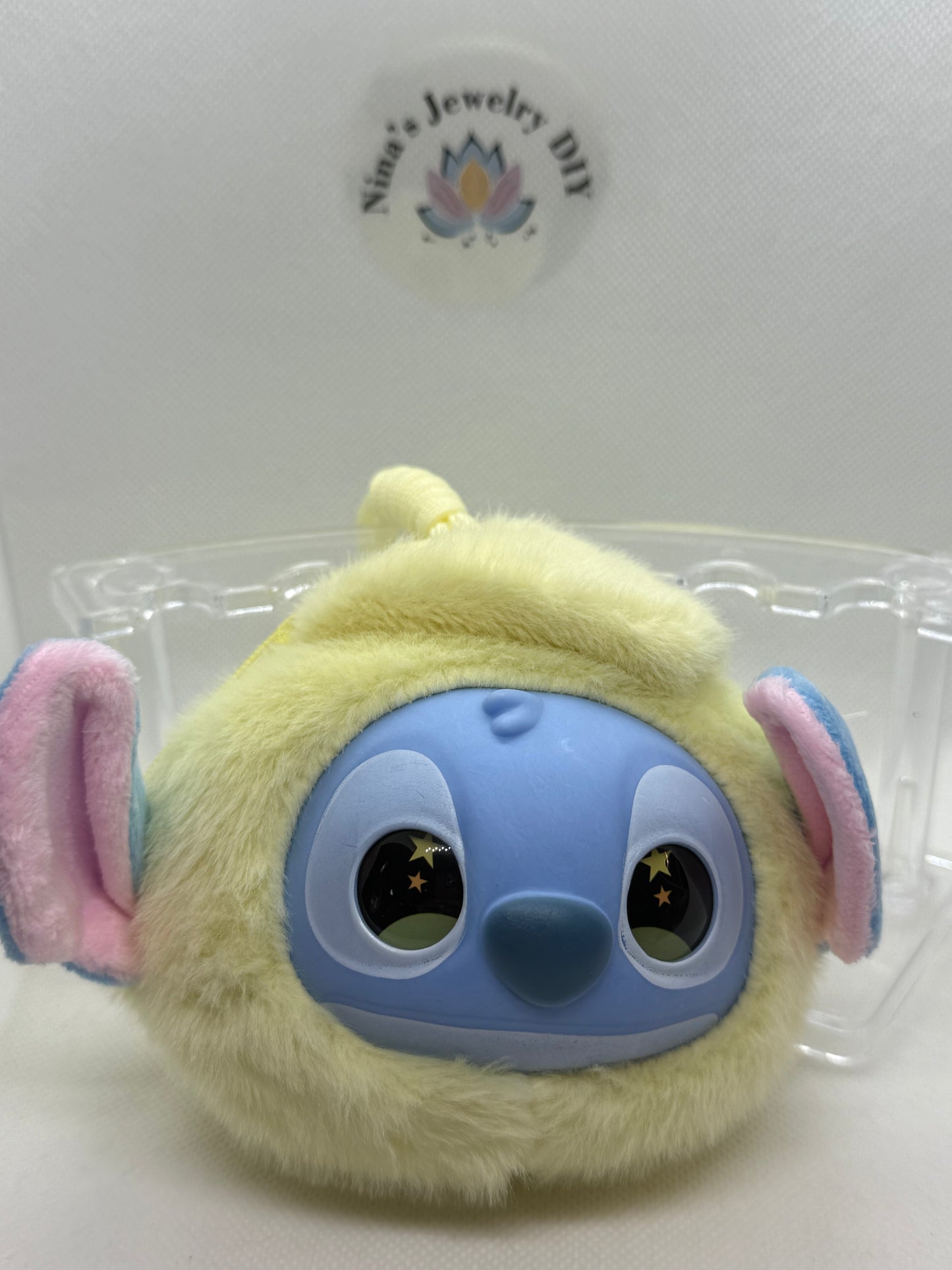 Stitch coin keychain bag